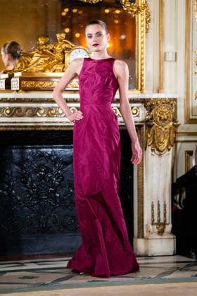 Imane Ayissi - Runway - Paris Fashion Week - Haute Couture Week Spring Summer 2026 Anastasia Degtyarenko walks the runway during the Imane Ayissi Haute Couture Week Spring Summer 2026 show as part of Paris Fashion Week, Credit:Lounis Tiar Avalon United Kingdom, Paris  Copyright: xLounisxTiarx xAvalonx 1069624496