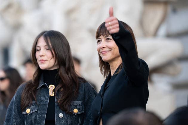 Schiaparelli - Outside Arrivals - Paris Fashion Week - Haute Couture Week Spring Summer 2026 Juliette Lemley and Sophie Marceau attend the Schiaparelli Haute Couture Week Spring Summer 2026 show as part of Paris Fashion Week on January 26, 2026 in Paris, France, Credit:Lounis Tiar Avalon France, Paris  Copyright: xLounisxTiarx xAvalonx 1069630464