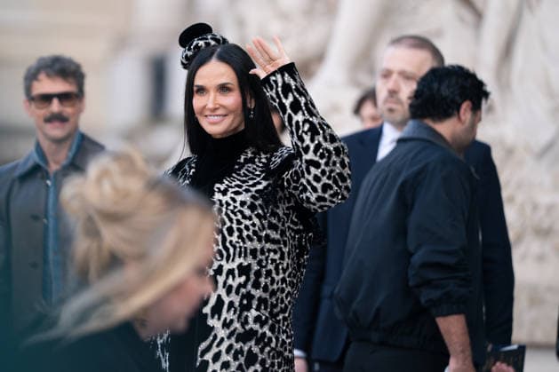 Schiaparelli - Outside Arrivals - Paris Fashion Week - Haute Couture Week Spring Summer 2026 Demi Moore attends the Schiaparelli Haute Couture Week Spring Summer 2026 show as part of Paris Fashion Week on January 26, 2026 in Paris, France, Credit:Lounis Tiar Avalon France, Paris  Copyright: xLounisxTiarx xAvalonx 1069630494