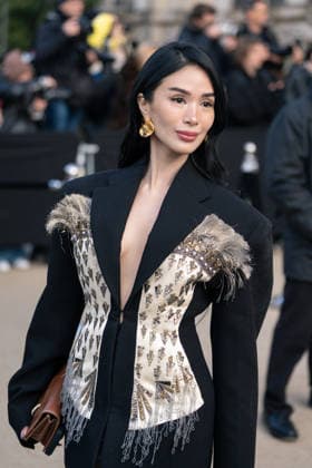 Schiaparelli - Outside Arrivals - Paris Fashion Week - Haute Couture Week Spring Summer 2026 Heart Evangelista attends the Schiaparelli Haute Couture Week Spring Summer 2026 show as part of Paris Fashion Week on January 26, 2026 in Paris, France, Credit:Lounis Tiar Avalon France, Paris  Copyright: xLounisxTiarx xAvalonx 1069630786