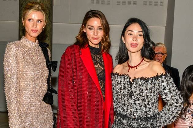 PFW - Haute Couture - Front Row - Tamara Ralph Nicky Hilton Rothschild, Olivia Palermo and Heart Evangelista attend the Tamara Ralph Haute Couture Week Spring Summer 2026 show as part of Paris Fashion Week on January 26, 2026 in Paris, France. Photo by ShootPix ABACAPRESS.COM Paris France  Copyright: xShootPix ABACAx