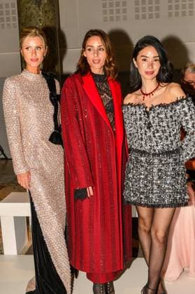PFW - Haute Couture - Front Row - Tamara Ralph Nicky Hilton Rothschild, Olivia Palermo and Heart Evangelista attend the Tamara Ralph Haute Couture Week Spring Summer 2026 show as part of Paris Fashion Week on January 26, 2026 in Paris, France. Photo by ShootPix ABACAPRESS.COM Paris France  Copyright: xShootPix ABACAx