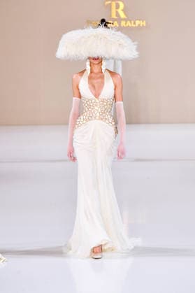 PFW - Haute Couture - Tamara Ralph Runway A model walks the runway during the Tamara Ralph Haute Couture Week Spring Summer 2026 show as part of Paris Fashion Week on January 26, 2026 in Paris, France. Photo by Shootpix ABACAPRESS.COM Paris France  Copyright: xShootPix ABACAx