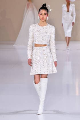 PFW - Haute Couture - Tamara Ralph Runway A model walks the runway during the Tamara Ralph Haute Couture Week Spring Summer 2026 show as part of Paris Fashion Week on January 26, 2026 in Paris, France. Photo by Shootpix ABACAPRESS.COM Paris France  Copyright: xShootPix ABACAx