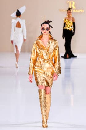 PFW - Haute Couture - Tamara Ralph Runway A model walks the runway during the Tamara Ralph Haute Couture Week Spring Summer 2026 show as part of Paris Fashion Week on January 26, 2026 in Paris, France. Photo by Shootpix ABACAPRESS.COM Paris France  Copyright: xShootPix ABACAx