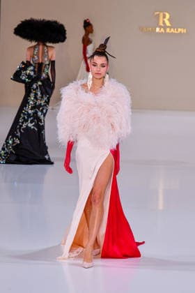 PFW - Haute Couture - Tamara Ralph Runway A model walks the runway during the Tamara Ralph Haute Couture Week Spring Summer 2026 show as part of Paris Fashion Week on January 26, 2026 in Paris, France. Photo by Shootpix ABACAPRESS.COM Paris France  Copyright: xShootPix ABACAx