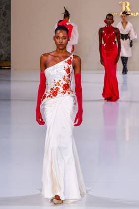 PFW - Haute Couture - Tamara Ralph Runway A model walks the runway during the Tamara Ralph Haute Couture Week Spring Summer 2026 show as part of Paris Fashion Week on January 26, 2026 in Paris, France. Photo by Shootpix ABACAPRESS.COM Paris France  Copyright: xShootPix ABACAx