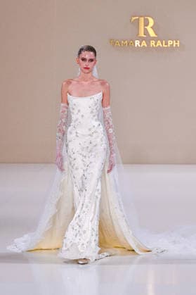 PFW - Haute Couture - Tamara Ralph Runway A model walks the runway during the Tamara Ralph Haute Couture Week Spring Summer 2026 show as part of Paris Fashion Week on January 26, 2026 in Paris, France. Photo by Shootpix ABACAPRESS.COM Paris France  Copyright: xShootPix ABACAx