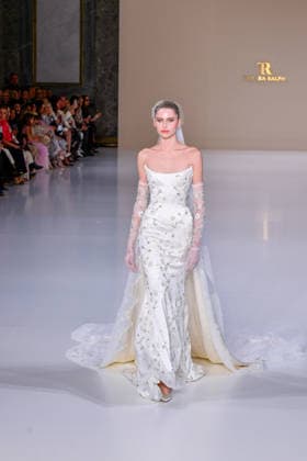 PFW - Haute Couture - Tamara Ralph Runway A model walks the runway during the Tamara Ralph Haute Couture Week Spring Summer 2026 show as part of Paris Fashion Week on January 26, 2026 in Paris, France. Photo by Shootpix ABACAPRESS.COM Paris France  Copyright: xShootPix ABACAx