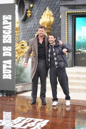 Chris Hemsworth and Bart Layton at photocall film Ruta de Escape in Madrid on Tuesday, 27 Janyary 2026. Cordon Press 