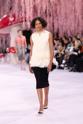 PFW - Chanel Runway Models present creations at the Chanel Women s Haute Couture Spring Summer 2026 collection fashion show as part of the Paris Haute Couture Fashion Week, in Paris, on January 27, 2026. Photo by Alexis Jumeau ABACAPRESS.COM Paris France  Copyright: xJumeauxAlexis ABACAx
