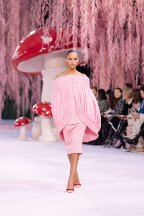 PFW - Chanel Runway Models present creations at the Chanel Women s Haute Couture Spring Summer 2026 collection fashion show as part of the Paris Haute Couture Fashion Week, in Paris, on January 27, 2026. Photo by Alexis Jumeau ABACAPRESS.COM Paris France  Copyright: xJumeauxAlexis ABACAx