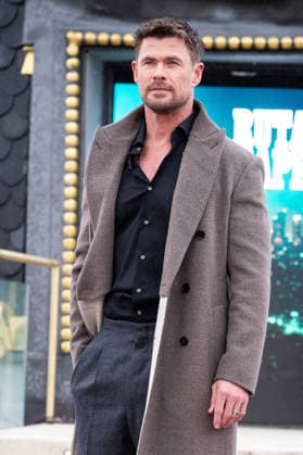 Chris Hemsworth in Madrid, Spain - 27 Jan 2026 Actor Chris Hemsworth attends the Ruta de Escape (Crime 101) photocall at the Metropolis Club. Madrid Spain Copyright: xAtilanoxGarciax xSOPAxImagesx photos03302