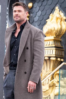 Chris Hemsworth in Madrid, Spain - 27 Jan 2026 Actor Chris Hemsworth attends the Ruta de Escape (Crime 101) photocall at the Metropolis Club. Madrid Spain Copyright: xAtilanoxGarciax xSOPAxImagesx photos03311