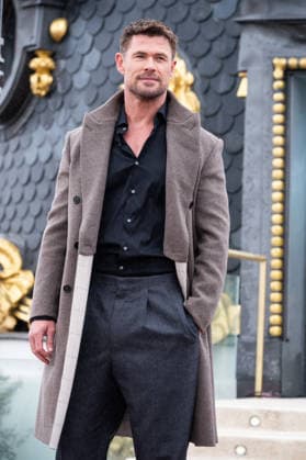 Chris Hemsworth in Madrid, Spain - 27 Jan 2026 Actor Chris Hemsworth attends the Ruta de Escape (Crime 101) photocall at the Metropolis Club. Madrid Spain Copyright: xAtilanoxGarciax xSOPAxImagesx photos03320