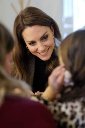 . 27 01 2026. Bradford, United Kingdom. Kate Middleton, the Princess of Wales, during a visit to Family Action s Children s Trauma Therapy Service in Bradford, United Kingdom.  xPoolx xi-Imagesx IIM-26528-0016