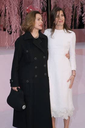 Carole Bouquet et Charlotte Casiraghi Chanel Front Row Fashion Show, Haute Couture Spring Summer 2026 Collection, as part of Paris Fashion Week on January 27, 2026 in Paris, France Bertrand Rindoff Bestimage Chanel Haute Couture Spring Summer 2026 show as part of Paris Fashion Week on January 27, 2026 in Paris, France Paris France  Copyright: xBERTRANDxRINDOFFxPETROFFx xBESTIMAGExBERTRANDxRINDOFFxPETROFFx xBESTIMAGEx