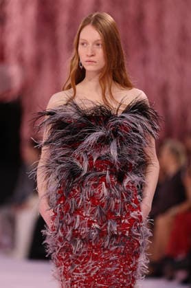 DeÌfileÌ Chanel Haute Couture printemps-eÌteÌ 2026 Model on the runway DeÌfileÌ Chanel Haute Couture printemps-eÌteÌ 2026 au Grand Palais Ã Paris le 27 janvier 2026. Chanel Haute Couture Spring Summer 2026 fashion show at the Grand Palais in Paris on January 27, 2026.  Copyright: xFabricexChasseryx