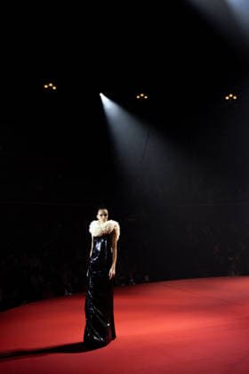 PFW - Stephane Rolland Runway A model walks the runway during the Stéphane Rolland Haute Couture Week Spring Summer 2026 show as part of Paris Fashion Week on January 27, 2026 in Paris, France. Photo by Alexis Jumeau ABACAPRESS.COM Paris France  Copyright: xJumeauxAlexis ABACAx