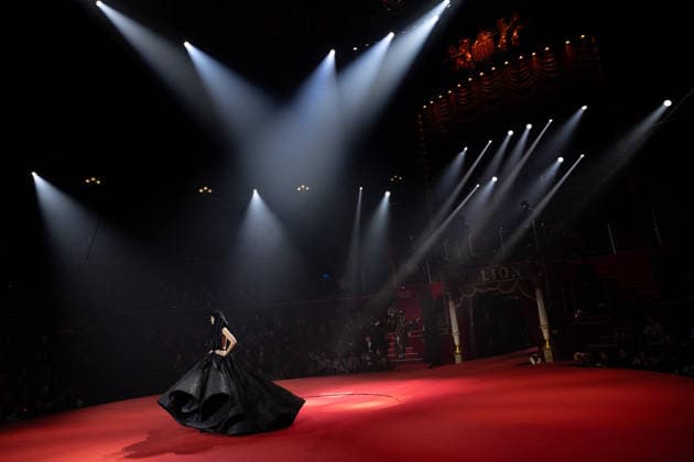PFW - Stephane Rolland Runway A model walks the runway during the Stéphane Rolland Haute Couture Week Spring Summer 2026 show as part of Paris Fashion Week on January 27, 2026 in Paris, France. Photo by Alexis Jumeau ABACAPRESS.COM Paris France  Copyright: xJumeauxAlexis ABACAx