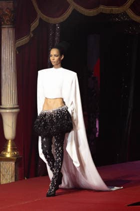 PFW - Stephane Rolland Runway A model walks the runway during the Stéphane Rolland Haute Couture Week Spring Summer 2026 show as part of Paris Fashion Week on January 27, 2026 in Paris, France. Photo by Alexis Jumeau ABACAPRESS.COM Paris France  Copyright: xJumeauxAlexis ABACAx