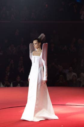 PFW - Stephane Rolland Runway A model walks the runway during the Stéphane Rolland Haute Couture Week Spring Summer 2026 show as part of Paris Fashion Week on January 27, 2026 in Paris, France. Photo by Alexis Jumeau ABACAPRESS.COM Paris France  Copyright: xJumeauxAlexis ABACAx
