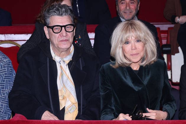 PFW Stephane Rolland Photocall Marc Lavoine and Brigitte Macron attends the Stephane Rolland Menswear Fall Winter 2026-2027 show as part of Paris Fashion Week in Paris, France on January 27, 2026. Photo by Jerome Domine ABACAPRESS.COM France  Copyright: xDominexJerome ABACAx