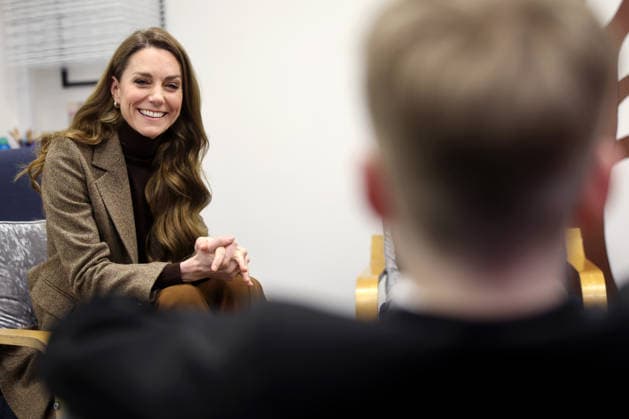 The Princess of Wales visits Family Action s Children s Trauma Therapy Service The Princess of Wales visits Family Action s Children s Trauma Therapy Service on January 27, 2026 in Bradford, West Yorkshire, UK, on the 27th January 2026. Picture by Chris Jackson WPA-Pool Bradford Children s Trauma Therapy Service West Yorkshire United Kingdom  WHA-0807