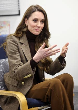 The Princess of Wales visits Family Action s Children s Trauma Therapy Service The Princess of Wales visits Family Action s Children s Trauma Therapy Service on January 27, 2026 in Bradford, West Yorkshire, UK, on the 27th January 2026. Picture by Chris Jackson WPA-Pool Bradford Children s Trauma Therapy Service West Yorkshire United Kingdom  WHA-0807