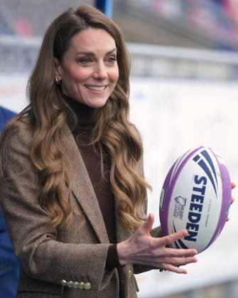 The Princess of Wales visits Wakefield Trinity Rugby League Club The Princess of Wales visits Wakefield Trinity Rugby League Club in Wakefield, West Yorkshire, UK, on the 27th January 2026. Picture by Chris Jackson WPA-Pool Wakefield Wakefield Trinity Rugby League Club West Yorkshire United Kingdom  WHA-0807