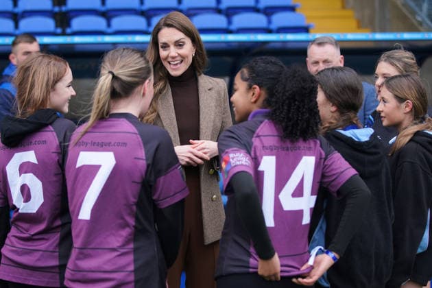 The Princess of Wales visits Wakefield Trinity Rugby League Club The Princess of Wales visits Wakefield Trinity Rugby League Club in Wakefield, West Yorkshire, UK, on the 27th January 2026. Picture by Chris Jackson WPA-Pool Wakefield Wakefield Trinity Rugby League Club West Yorkshire United Kingdom  WHA-0807