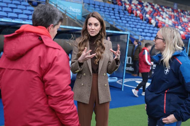 The Princess of Wales visits Wakefield Trinity Rugby League Club The Princess of Wales visits Wakefield Trinity Rugby League Club in Wakefield, West Yorkshire, UK, on the 27th January 2026. Picture by Chris Jackson WPA-Pool Wakefield Wakefield Trinity Rugby League Club West Yorkshire United Kingdom  WHA-0807