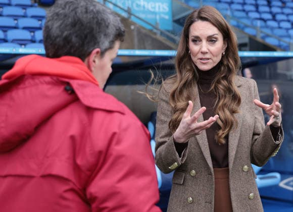 The Princess of Wales visits Wakefield Trinity Rugby League Club The Princess of Wales visits Wakefield Trinity Rugby League Club in Wakefield, West Yorkshire, UK, on the 27th January 2026. Picture by Chris Jackson WPA-Pool Wakefield Wakefield Trinity Rugby League Club West Yorkshire United Kingdom  WHA-0807