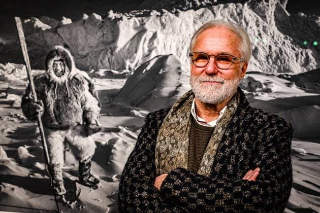 Fotograf Ragnar Axelsson ** NUR FÜR REDAKTIONELLE ZWECKE ** EDITORIAL USE ONLY **<p>Fotograf Ragnar Axelsson, Einzelausstellung Arctic Heroes Verborgene Geschichten nimmt Besucher in den Nordischen Botschaften in Berlin mit in die arktischen Eiswelten des renommierten Fotografen Ragnar Axelsson aus Island, auch bekannt unter dem Namen RAX., fotografiert am 27.01.2026 in Berlin. Berlin Berlin Berlin Copyright: MaurizioxGambarini