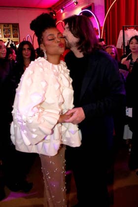 Taraji P Henson US singer and actress and Stephane Rolland at the greeting of the Stephane Rolland Haute Couture Spring Summer 2026 show as part of Paris Fashion Week PFW at Cirque dHiver Bouglione, Paris, France, January 27, 2026 Bertrand Rindoff Bestimage Greeting Stephane Rolland Haute Couture Spring Summer 2026 show as part of Paris Fashion Week on January 27, 2026 in Paris, France Paris France  Copyright: xBERTRANDxRINDOFFxPETROFFx xBESTIMAGExBERTRANDxRINDOFFxPETROFFx xBESTIMAGEx