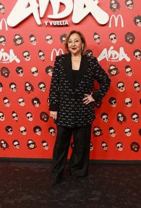 Premiere of the film Aída y vuelta Carmen Machi during the premiere of the film Aída y vuelta at Cines Callao, on January 27, 2026, in Madrid Spain Aída y vuelta , the feature film, deals with the shooting of a chapter of the series with plots that take place both within the fiction with the characters of Aída , and outside of it with the actors themselves and their relationships, going beyond and giving rise to reflect on issues such as the limits of humor, the work of the comedian and fame CINEMA PREMIERE PHOTOCALL José Madrid Madrid Spain  Copyright: xJosÃ xRuizx 7248594