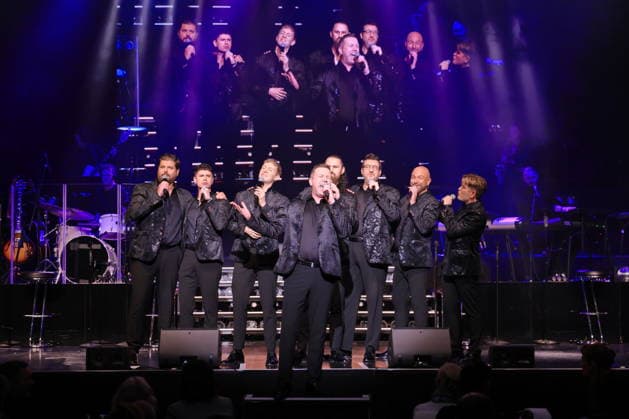 27.01.2026 , The X Tenors, Saenger, im Konzert live, die Showpremiere im Estrel Showtheater Berlin, Berlin