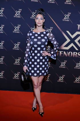 27.01.2026 , Micaela Schaefer, The X-Tenors die Showpremiere im Estrel Showtheater Berlin, Berlin