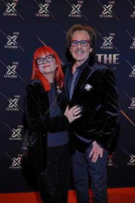 Petra Draeger und Jörg Draeger zu The X Tenors, die Showpremiere im Estrel Showtheater Berlin, Berlin