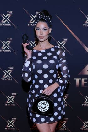 27.01.2026 , Micaela Schaefer, The X-Tenors die Showpremiere im Estrel Showtheater Berlin, Berlin