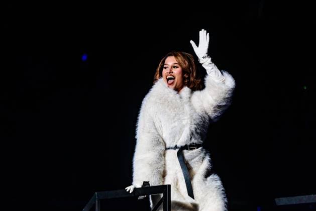 AMSTERDAM Singer Raye performing at the Ziggo Dome. The British singer recently kicked off her tour, THIS TOUR MAY CONTAIN NEW MUSIC. MARCEL KRIJGSMAN ANP netherlands out - belgium out  Copyright: xx x548804979x originalFilename: 548804979.jpg