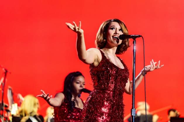 AMSTERDAM Singer Raye performing at the Ziggo Dome. The British singer recently kicked off her tour, THIS TOUR MAY CONTAIN NEW MUSIC. MARCEL KRIJGSMAN ANP netherlands out - belgium out  Copyright: xx x548805210x originalFilename: 548805210.jpg
