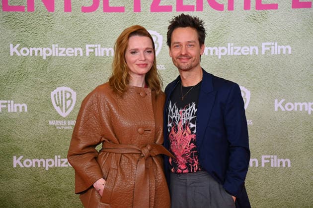Karoline HERFURTH (Schauspielerin), Tom SCHILLING (Schauspieler), Weltpremiere ACH.DIESE LUECKE-DIESE ENTSETZLICHE LUECKE am 27.01.20226 im Mathaeser Kino in Muenchen.