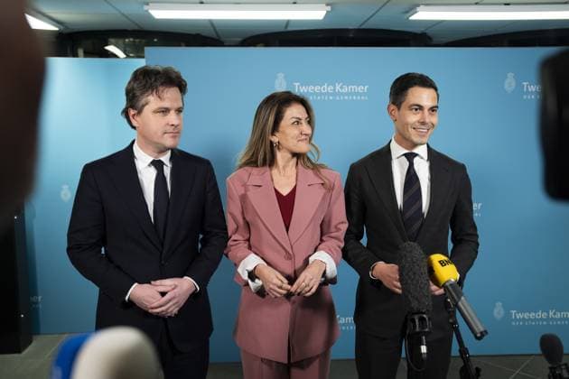 THE HAGUE The D66, VVD, and CDA parties have reached an agreement on the financial picture. The cabinet formation process is in its final stages. JEROEN JUMELET ANP netherlands out - belgium out  Copyright: xx x548816399x originalFilename: 548816399.jpg