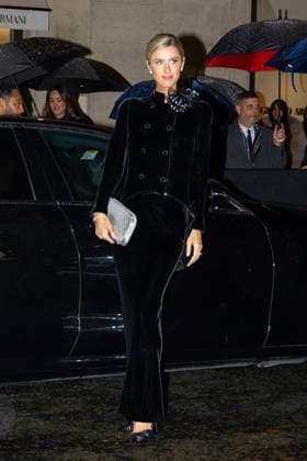 PFW Haute Couture Armani Outside Arrivals Nicky Hilton Rothschild arriving at the Schiaparelli show during Paris Fashion Week Haute Couture on January 27, 2026 in Paris, France. Photo by Nasser Berzane ABACAPRESS.COM Paris France  Copyright: xBerzanexNasser ABACAx