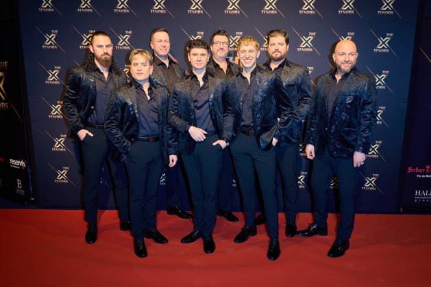 THE X TENORS - Show-Premiere im Estrel Showtheater in Berlin am 27.01.2026. THE X TENORS - Show-Premiere