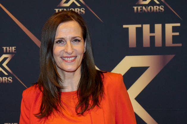 Ulrike Frank - THE X TENORS - Show-Premiere im Estrel Showtheater in Berlin am 27.01.2026. THE X TENORS - Show-Premiere