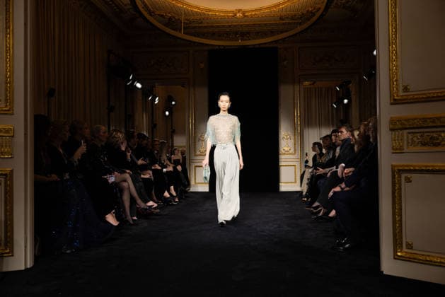 PFW Giorgio Armani Runway - Paris AJ A model presents a creation for Giorgio Armani Prive for Women s Haute Couture Spring Summer 2026 collection fashion show as part of the Paris Haute Couture Fashion Week, in Paris, on January 27, 2026. Photo by Alexis Jumeau ABACAPRESS.COM Paris France  Copyright: xJumeauxAlexis ABACAx