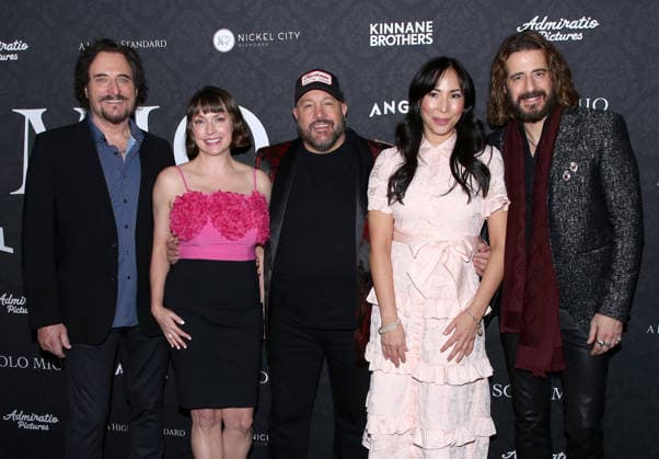 Angel Studios Solo Mio Screening Kim Coates, Julie Ann Emery, Kevin James, Julee Cerda and Jonathan Roumie attending Angel Studios Solo Mio Screening held at Regal Times Square on January 27, 2026 in New York City, NY New York City Regal Times Square NY USA Copyright: xStevenxBergman AFF-USA.COMx