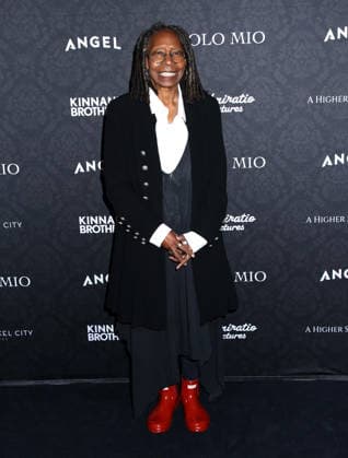 Angel Studios Solo Mio Screening Whoopi Goldberg attending Angel Studios Solo Mio Screening held at Regal Times Square on January 27, 2026 in New York City, NY New York City Regal Times Square NY USA Copyright: xStevenxBergman AFF-USA.COMx